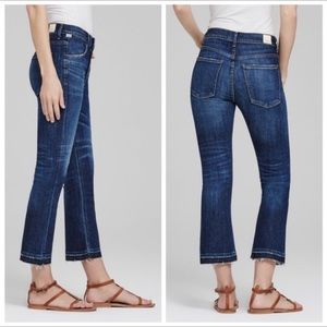 Citizens Of Humanity Drew Cropped Flare Jeans ‘Waterfront’ Size 32